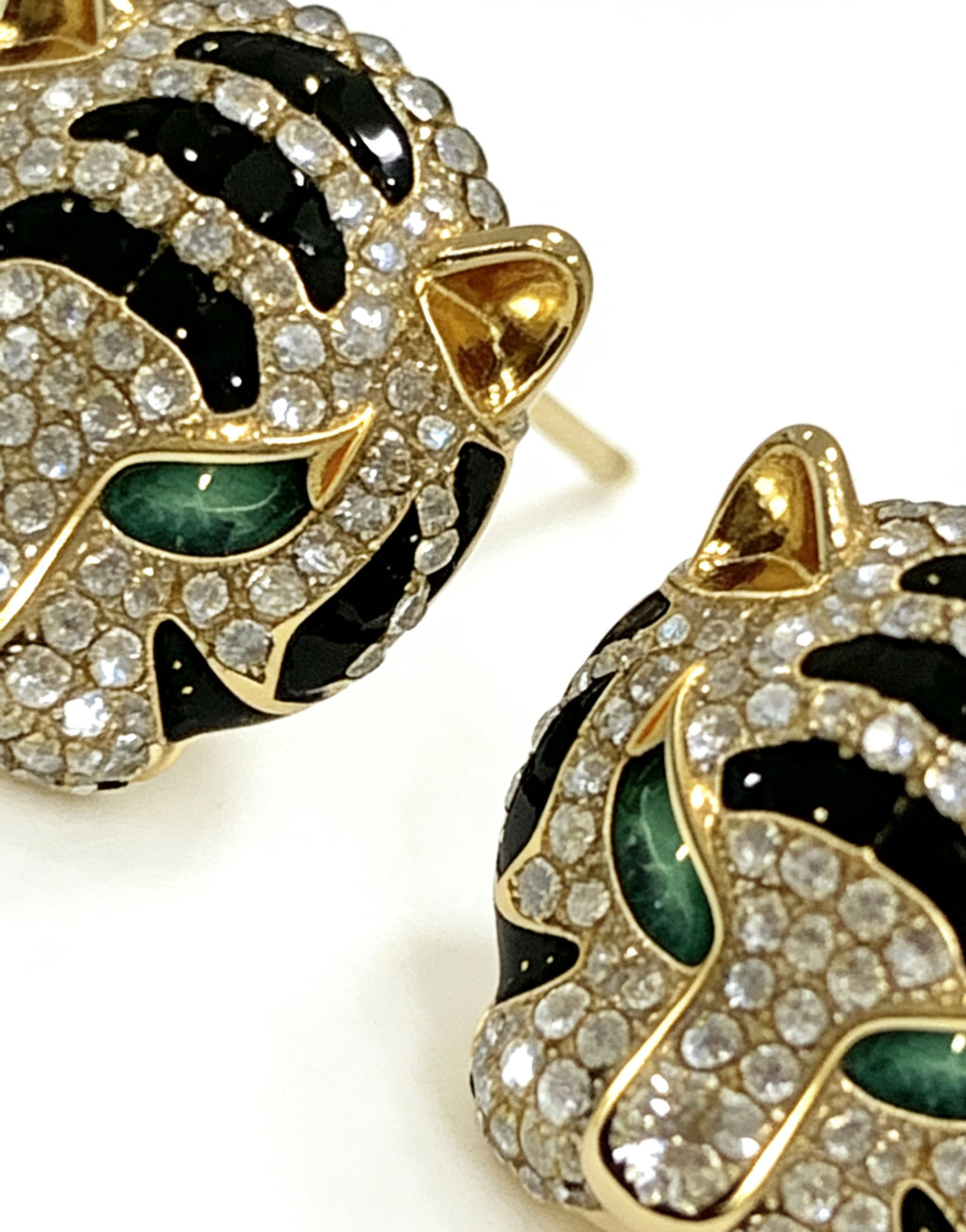 Tiger Gemstone Studs