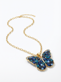 Butterfly Pendant Necklace