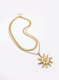 Sun Pendant Necklace